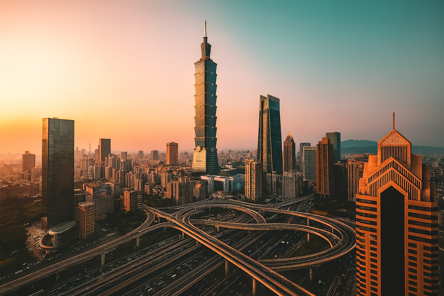 台灣山景與自然環境